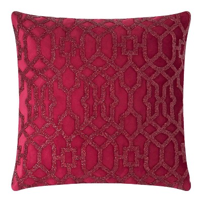 Lattice Square Throw Pillow - Sparkles Home