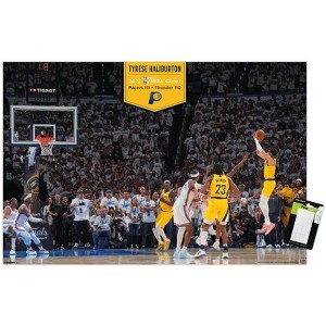 Trends International NBA Indiana Pacers - Tyrese Haliburton The Shot 25 Unframed Wall Poster Prints - 1 of 4