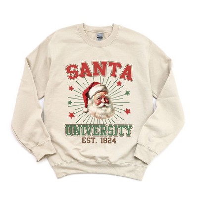 Simply Sage Market Women's Graphic Sweatshirt Santa University Stars