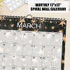Willow Creek Press 12"x12" 2026 Starry Night Spiral Wall Calendar - 4 of 4