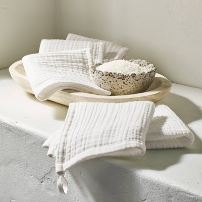 5pk Organic Gauze Washcloth Set - Casaluna™