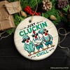 Just Cluckin Chill Ornament, Retro Cool Chickens For Christmas Gift and Decor| OrnamentallyYou - 4 of 4