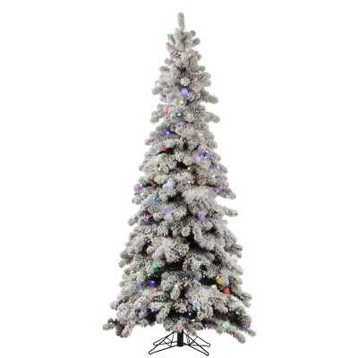 Vickerman Flocked Kodiak Spruce Artificial Christmas Tree