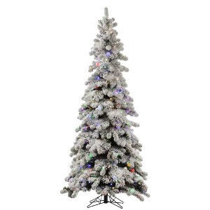Vickerman Flocked Kodiak Spruce Artificial Christmas Tree - 1 of 3