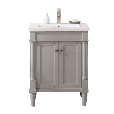 Legion Furniture 24 inches GRAY SINK VANITY