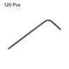 Unique Bargains CR-V Steel Bike Furniture Repairing L-Shaped Hex Key Wrenches 120 Pcs - 3 of 4