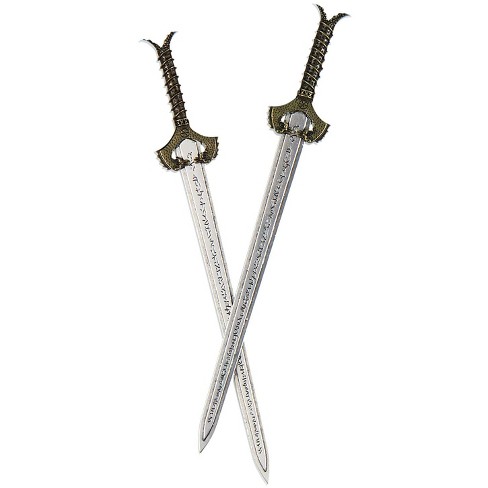 Dc Comics Wonder Woman Sword Hair Pins Sticks Grey : Target