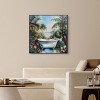 Art Remedy Paradise Bathtub Tropical Bathroom Wall Art Framed - 2 of 4