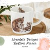 Royal Worcester Wrendale Designs Bedtime Kisses 14oz Mug - Foxes, White - 2 of 4
