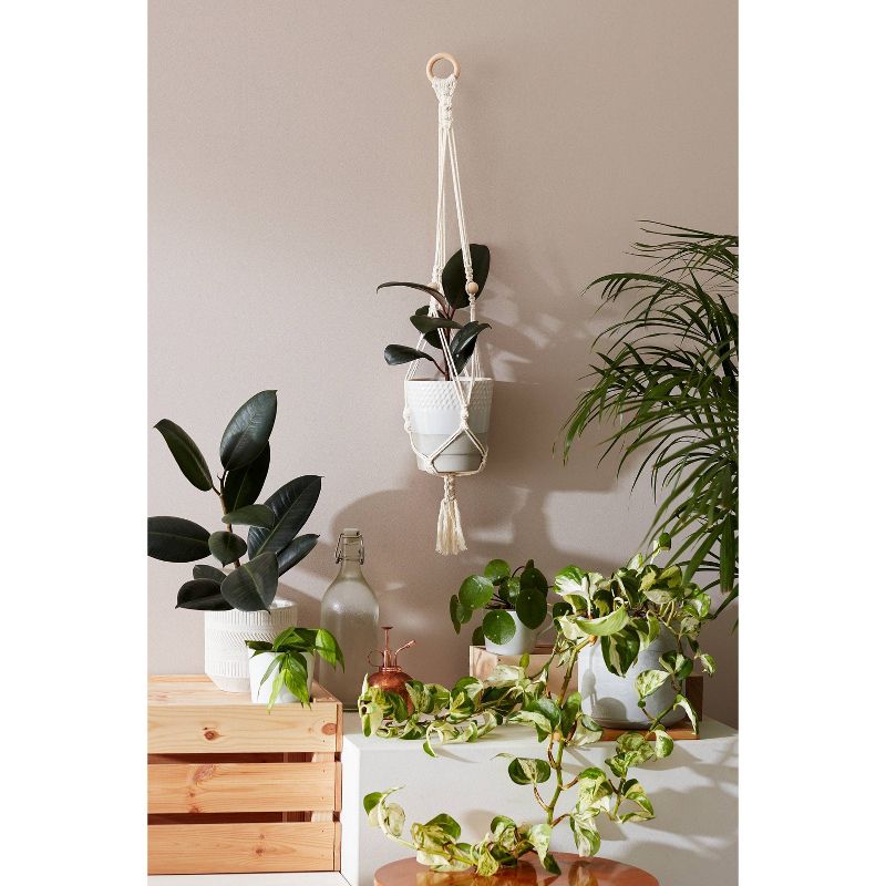 Hang Time DIY Macrame Plant Pot Hanger, 2 of 5