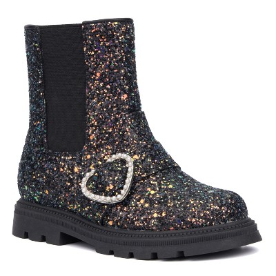 Olivia Miller Girl's Toddler Astro Pop Ankle Boots