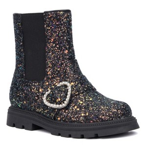 Olivia Miller Girl's Toddler Astro Pop Ankle Boots - 1 of 4