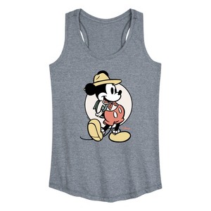 Women's - Disney - Mickey Mouse Graphic Racerback Tank - 1 of 4