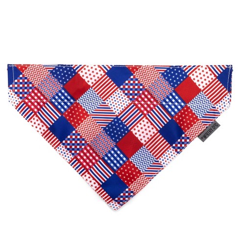 Dog bandanas that slide onto clearance collar