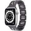 Worryfree Gadgets Alloy Metal Band with Rhinestone for Apple Watch 49mm - Black - 2 of 4