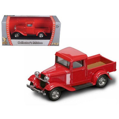 1934 Ford Pickup Truck Red 1/43 Diecast Model Car by Road Signature
