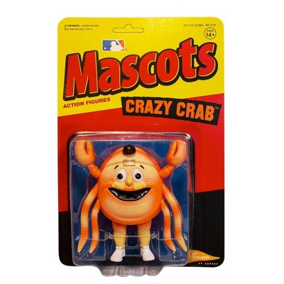 MLB San Francisco Giants 3.75" Mascot ReAction Action Figure - Crazy Crab