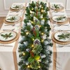MOEPISY 9FT Prelit Artificial Christmas Garland with Color Changing Lights and Timer - 4 of 4
