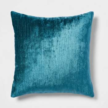Velvet Rib Textured Throw Pillow - Threshold™