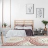 Luxe Weavers Shag Geometric Area Rug, Modern, Stain Resistant, Easy Indoor Rugs for Bedroom, Living Room - 4 of 4