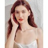 HTUTWOO Sterling Silver Necklace For Women, CZ Diamond Pendan Necklace Elegant Trendy Jewelry Birthday Gifts for Women Gifts - 2 of 4