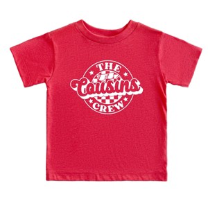 The Juniper Shop The Cousins Crew Checkered Toddler Short Sleeve Tee - 1 of 4