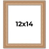 PosterPalooza | Weathered Yellow Picture Frame - UV Acrylic, Foam Board Backing, Hanging Hardware - 2 of 4
