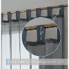 HLC.ME Tab Top Window Curtain Sheer Voile Panels for Living room & Bedroom, Set of 2 - 2 of 4