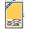 Trends International Geometric - Yellow Framed Wall Poster Prints - 3 of 4