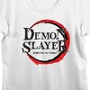 Demon Slayer Logo Crew Neck Short Sleeve Women's White T-shirt - image 2 of 3