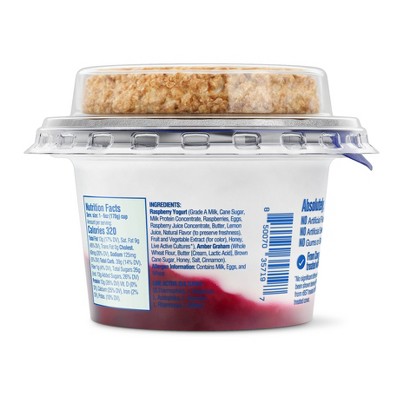Ellenos Raspberry Cheesecake Indulgent Yogurt - 6oz