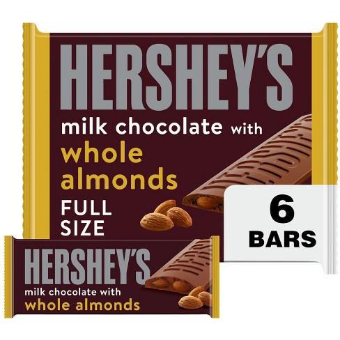 HERSHEY'S Milk Chocolate XL Candy Bar, 4.4 oz