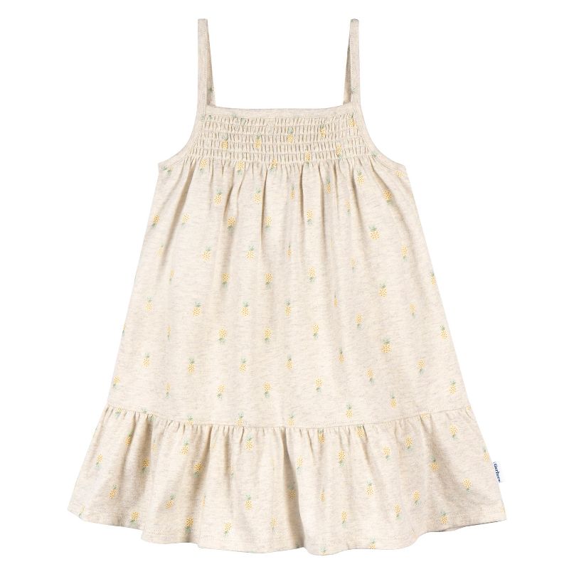 Gerber Toddler Girls' Short Sleeve and Sleeveless Dresses - 2-Pack, 3 of 8