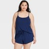 Women's Cloud Knit Tank Top and Shorts Pajama Set - Auden™ - 4 of 4