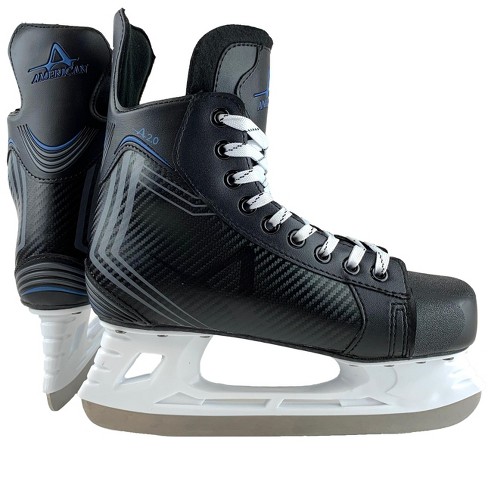 American Athletic Junior Cougar Soft Boot Hockey Skate Size: 4 Black