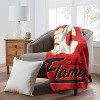 NHL Calgary Flames 50 x 60 Raschel Throw Blanket - 2 of 3