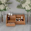 Bamboo Desk Organizer with 5 Compartments - Hastings Home - 2 of 3