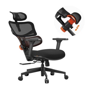 Newtral Ergonomic Desk Chair with Fully Adaptive Lumbar Support - 3D Flip-up Armrest - 1 of 1