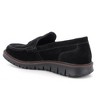 Mateo Made in Italy Men’s Suede Penny Loafers by Alpine Swiss - 3 of 4