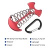 Unique Bargains Deck Pegs and Buckle Kit Aluminum Alloy for Outdoor Camping - 3 of 4