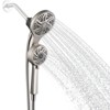 Cobbe 2-in-1 Dual Shower Head, 6-Spray Detachable Round Handheld Shower Head - 2 of 4