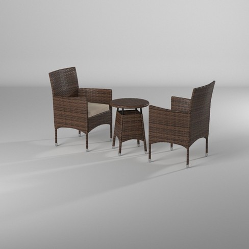 Oakview terrace discount woven bistro set