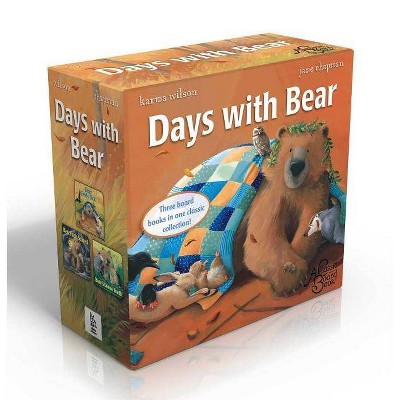 Days with Bear Set - (Bear Books) by  Karma Wilson (Board Book)