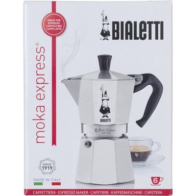 BIALETTI Moka 6 Cup Express Espresso Maker, image 6 of 8 slides