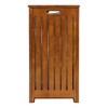 Oceanstar Solid Wood Spa Hamper - 4 of 4