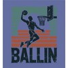 Ballin Slam Dunk Adult Crew Neck Short Sleeve Tee - 2 of 3