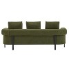 Sapphtopaz 78" Modern Couches for Living Room 3-Seater Upholstered Sofa with Round Arms & Metal Legs Comfy Sofa with 3 Plush Pillows for Bedroom - 4 of 4