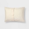 Matelassé Medallion Coverlet Sham Beige - Threshold™ - 4 of 4