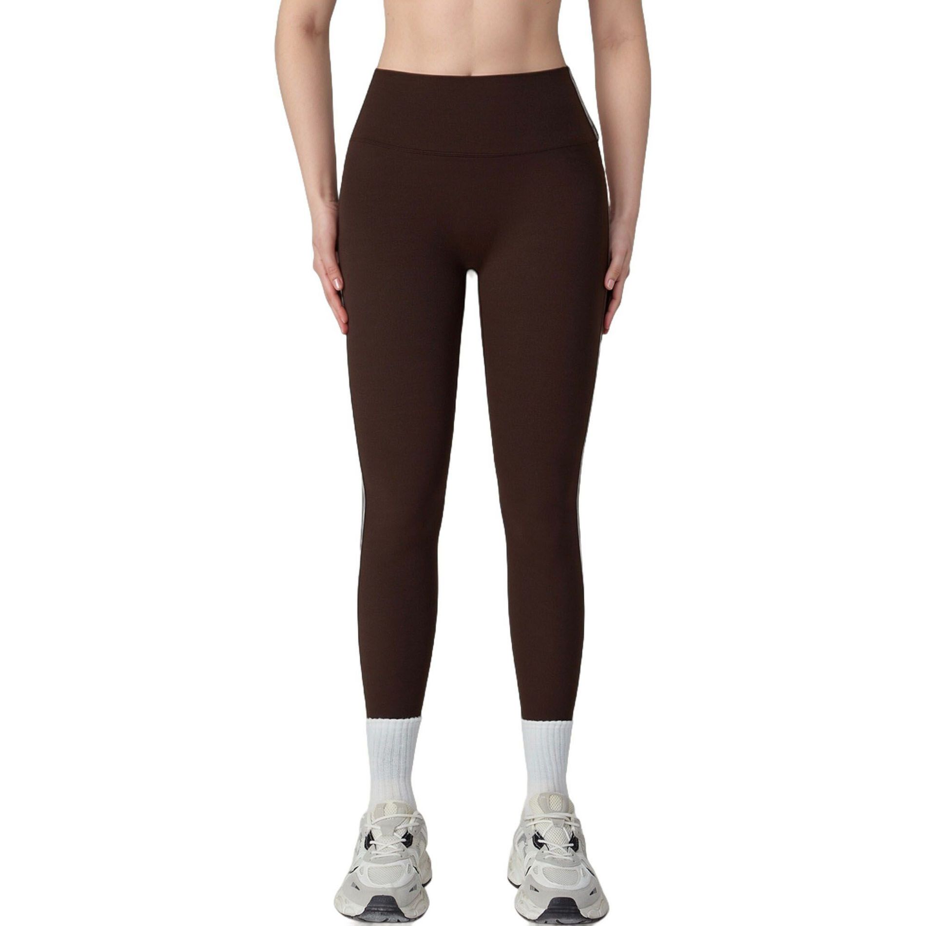 Anna-Kaci Active Women's Contoured Seam Activewear Leggings with Stretch Fit and Full Length