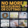Alien Tape Pre Cut Double Sided Mounting Tape 96 Piece Multipurpose Removable Waterproof Adhesive Grip Pads - 3 of 4